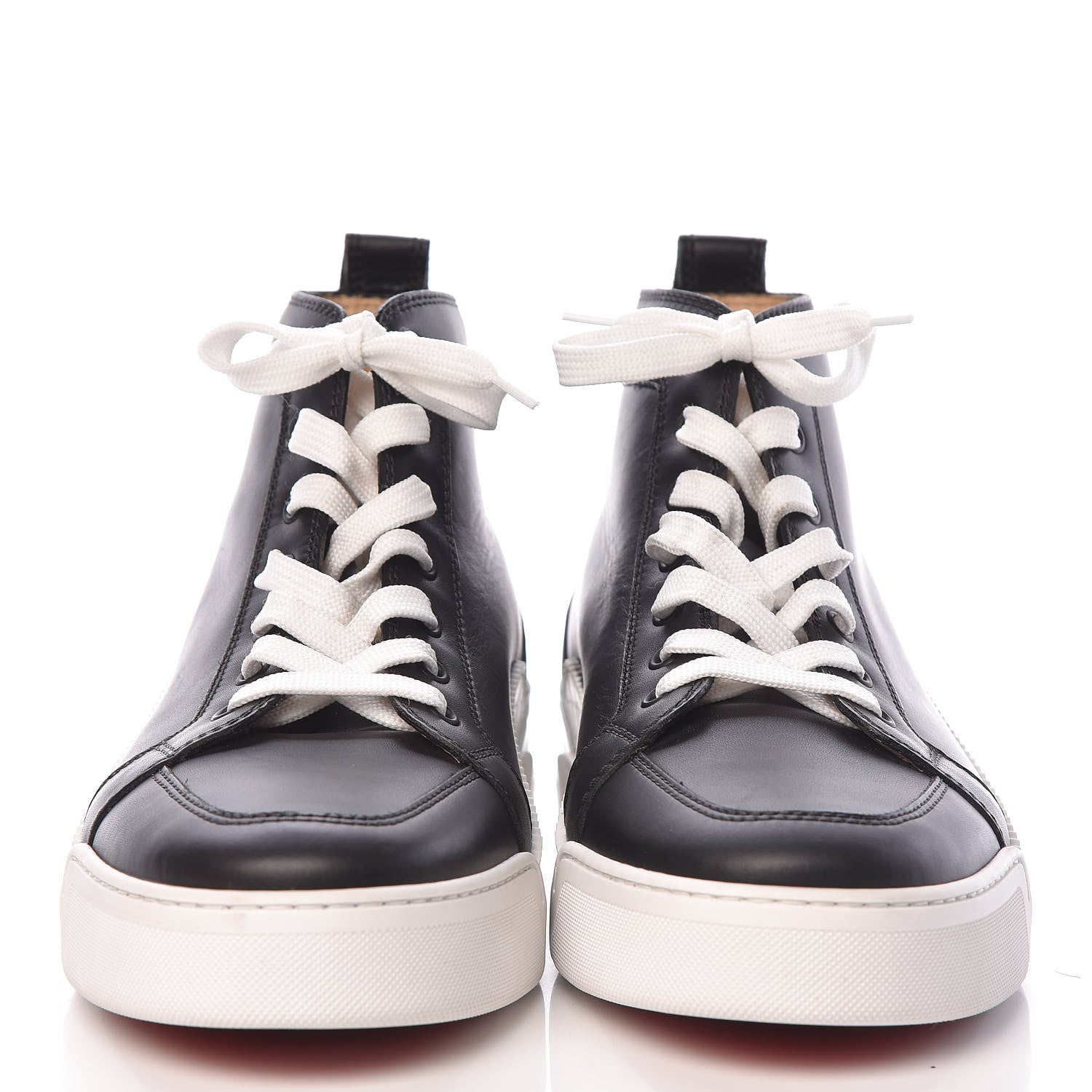 Christian Louboutin Calfskin Mens Rankick Flat Sneakers 42.5 Black 2 of 14