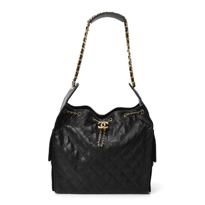 Chanel Caviar Quilted Medium Chanel 25 Handbag Black 1 of 12