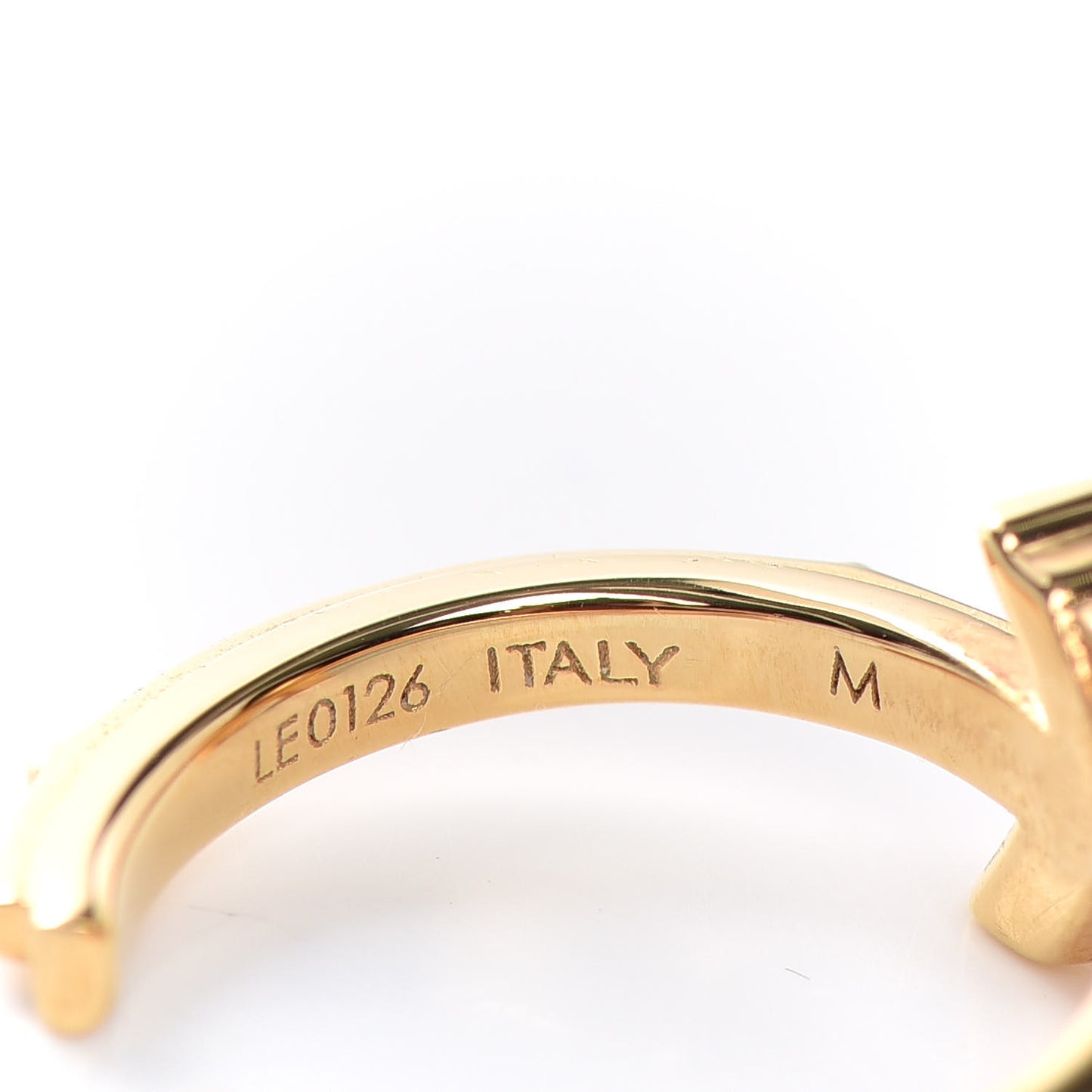 LV And Me Letter K Ring M Gold