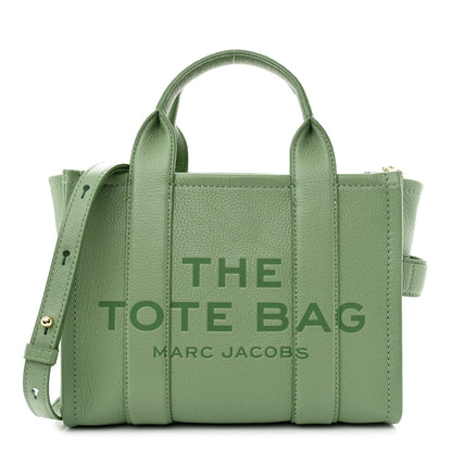 Marc Jacobs Grained Calfskin Small The Tote Bag Aspen Green 1 of 12