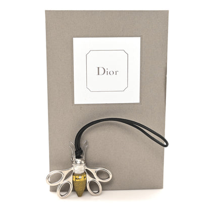 Christian Dior Metal Bee Charm Silver 4 of 4