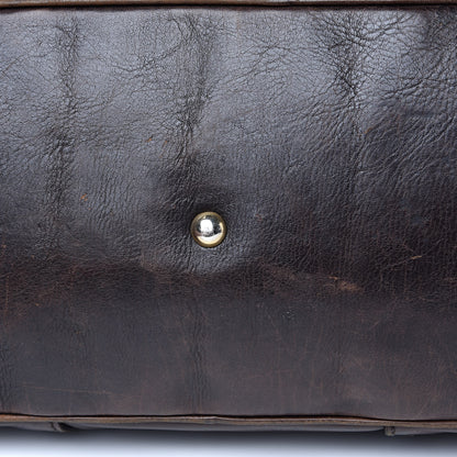 Saint Laurent Calfskin Oversized Muse Brown 14 of 25