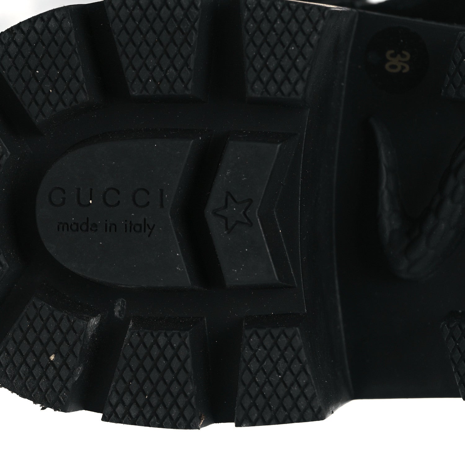 Gucci Magnum Calfskin Cirano Lux Web Lace Up Tall Combat Boots 36 Black Verde Hibiscus Red 6 of 11