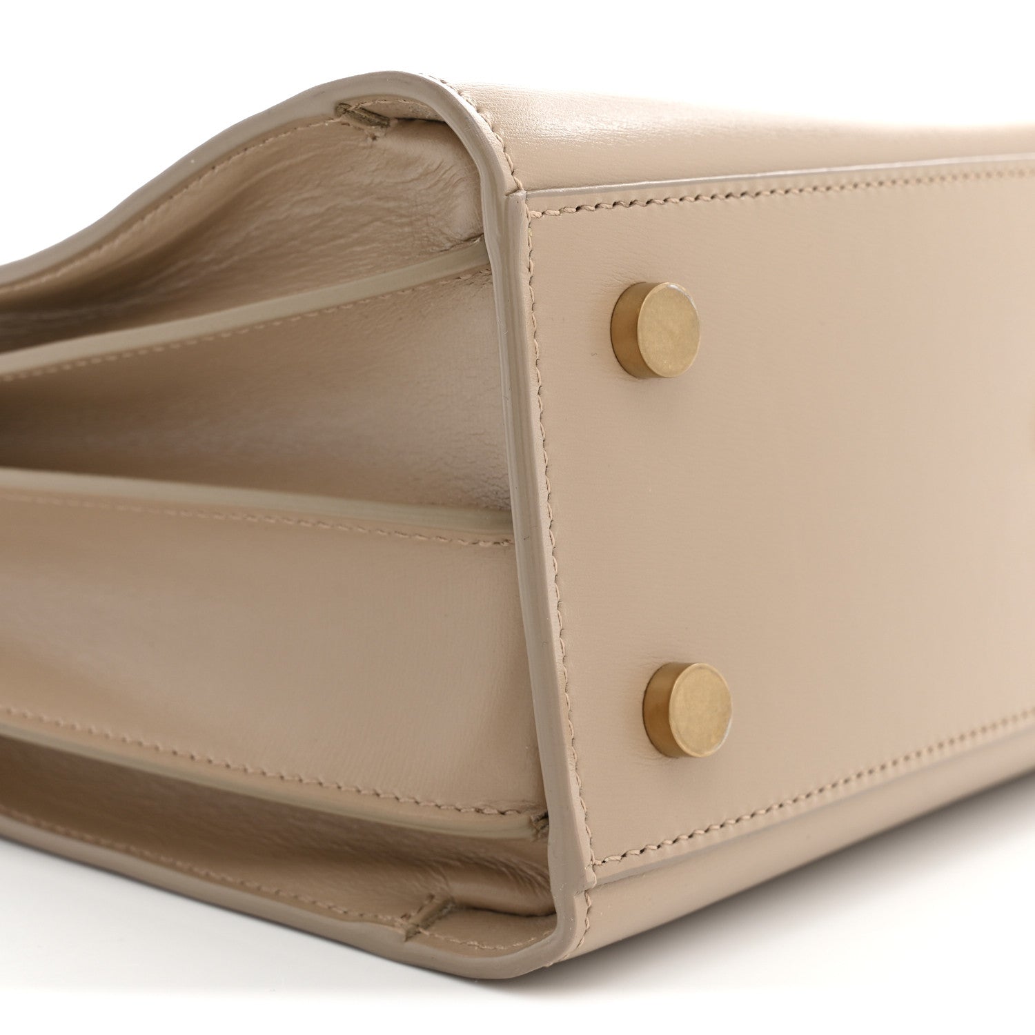 Saint Laurent Calfskin Baby Sac De Jour Dark Beige 9 of 11