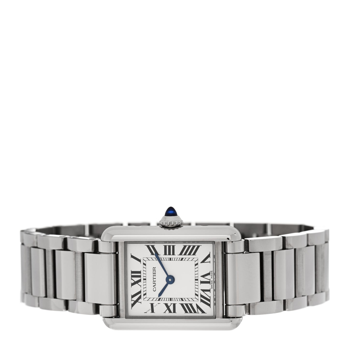 Stainless Steel 22mm Tank Must Quartz Watch