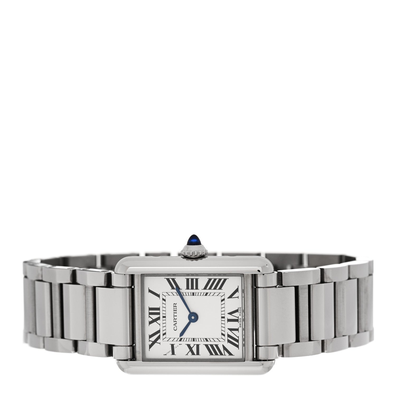 Cartier Stainless Steel 22mm Tank Must Quartz Watch 2 of 5