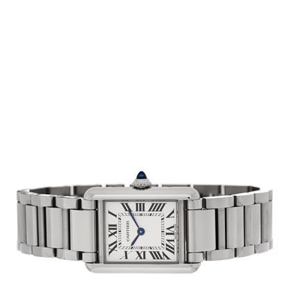 Cartier Stainless Steel 22mm Tank Must Quartz Watch 2 of 5