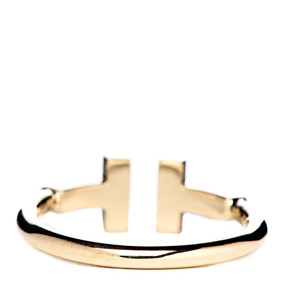 Tiffany 18K Yellow Gold T Wire Ring 47 4.25 3 of 4
