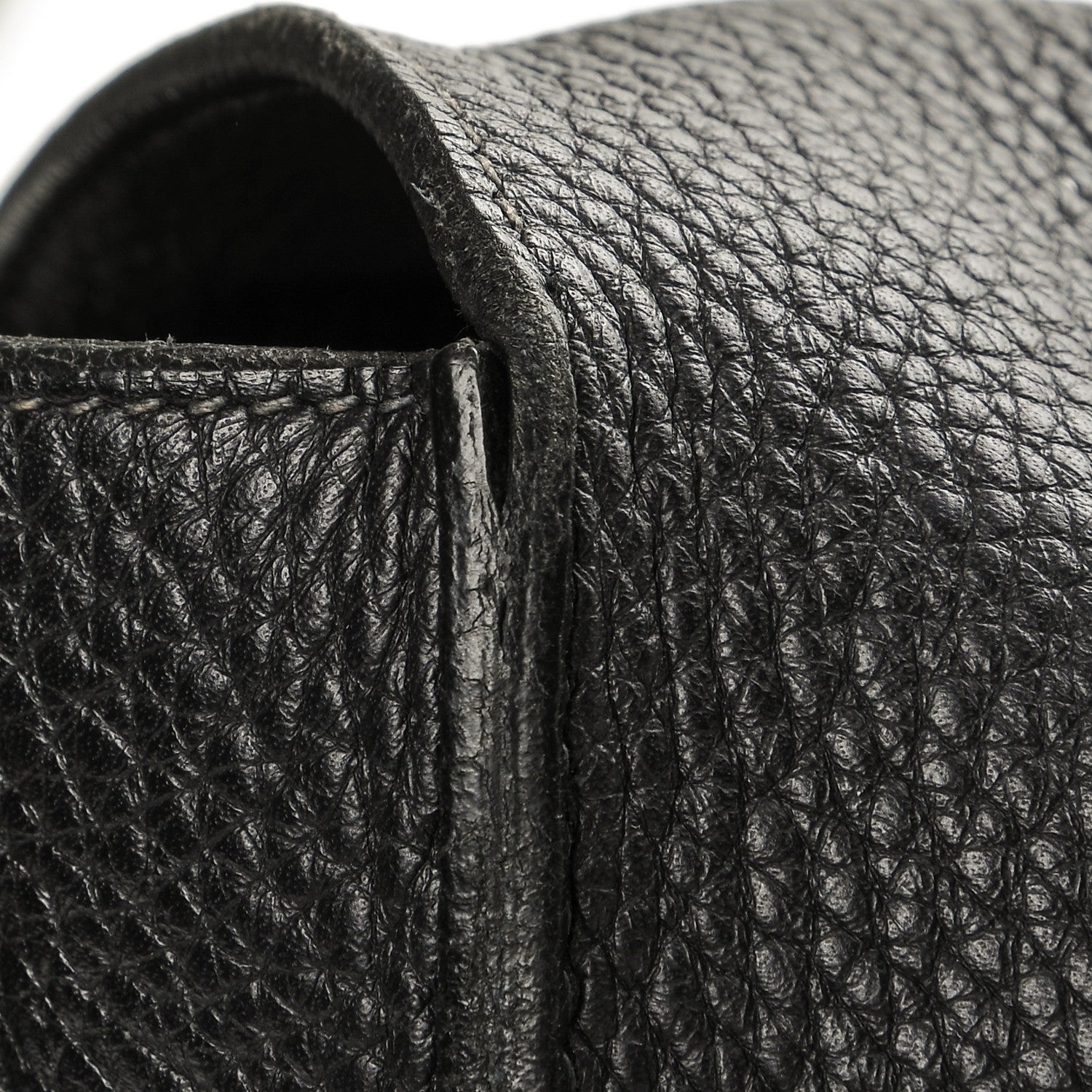 Hermes Taurillon Clemence Alfred 35 Black 9 of 9