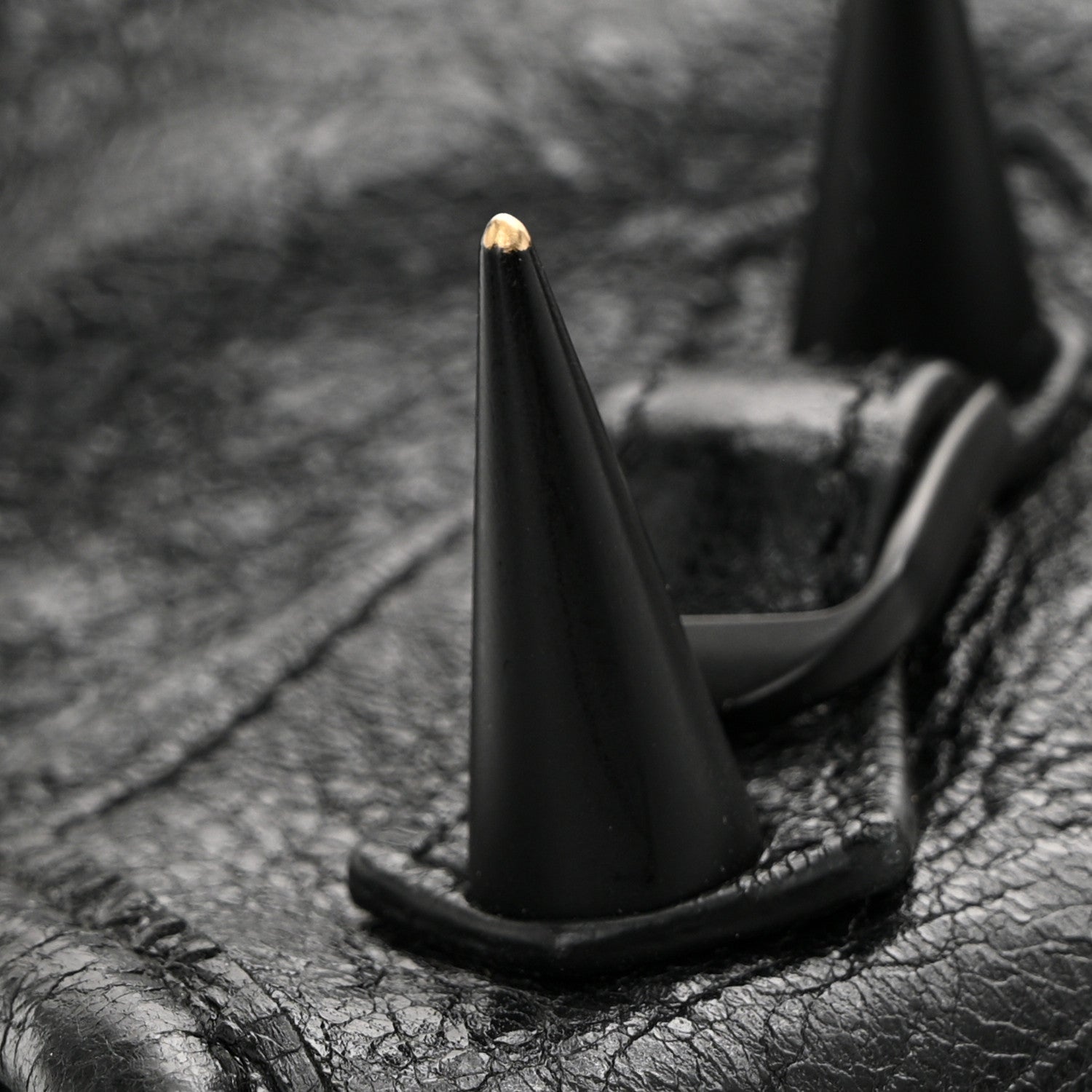 Balenciaga Agneau Spikes Black Hardware S City Black 12 of 12