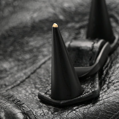 Balenciaga Agneau Spikes Black Hardware S City Black 12 of 12