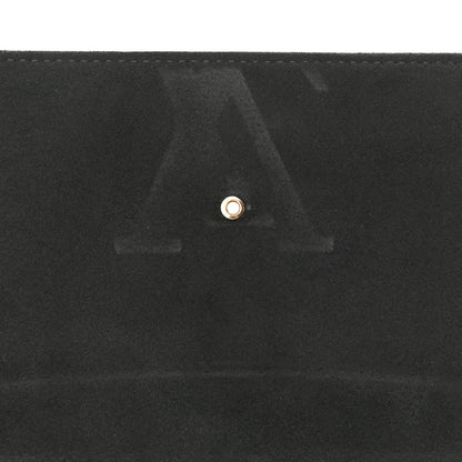 Louis Vuitton Calfskin Chain Louise MM Black 11 of 11