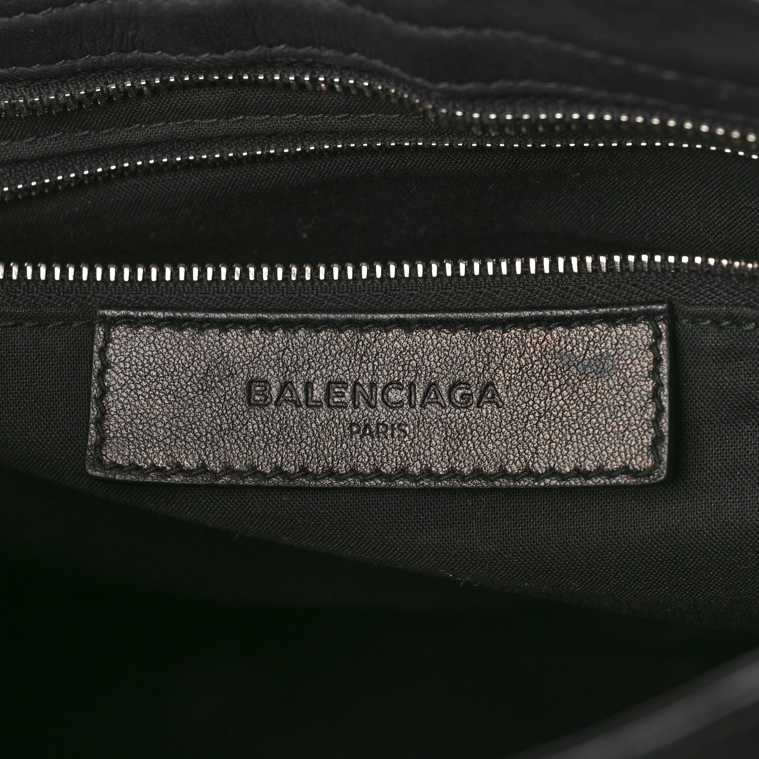 Balenciaga Ribbed Neoprene Classic Silver Hardware City Khaki Black 6 of 11