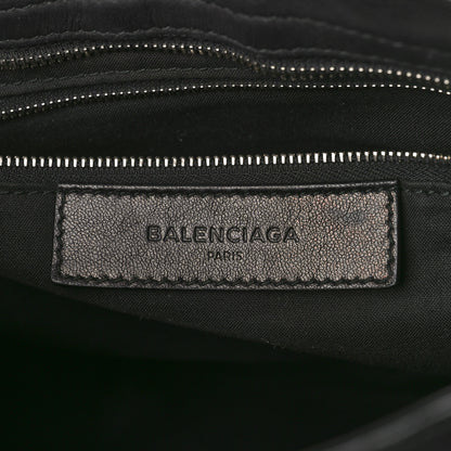 Balenciaga Ribbed Neoprene Classic Silver Hardware City Khaki Black 6 of 11