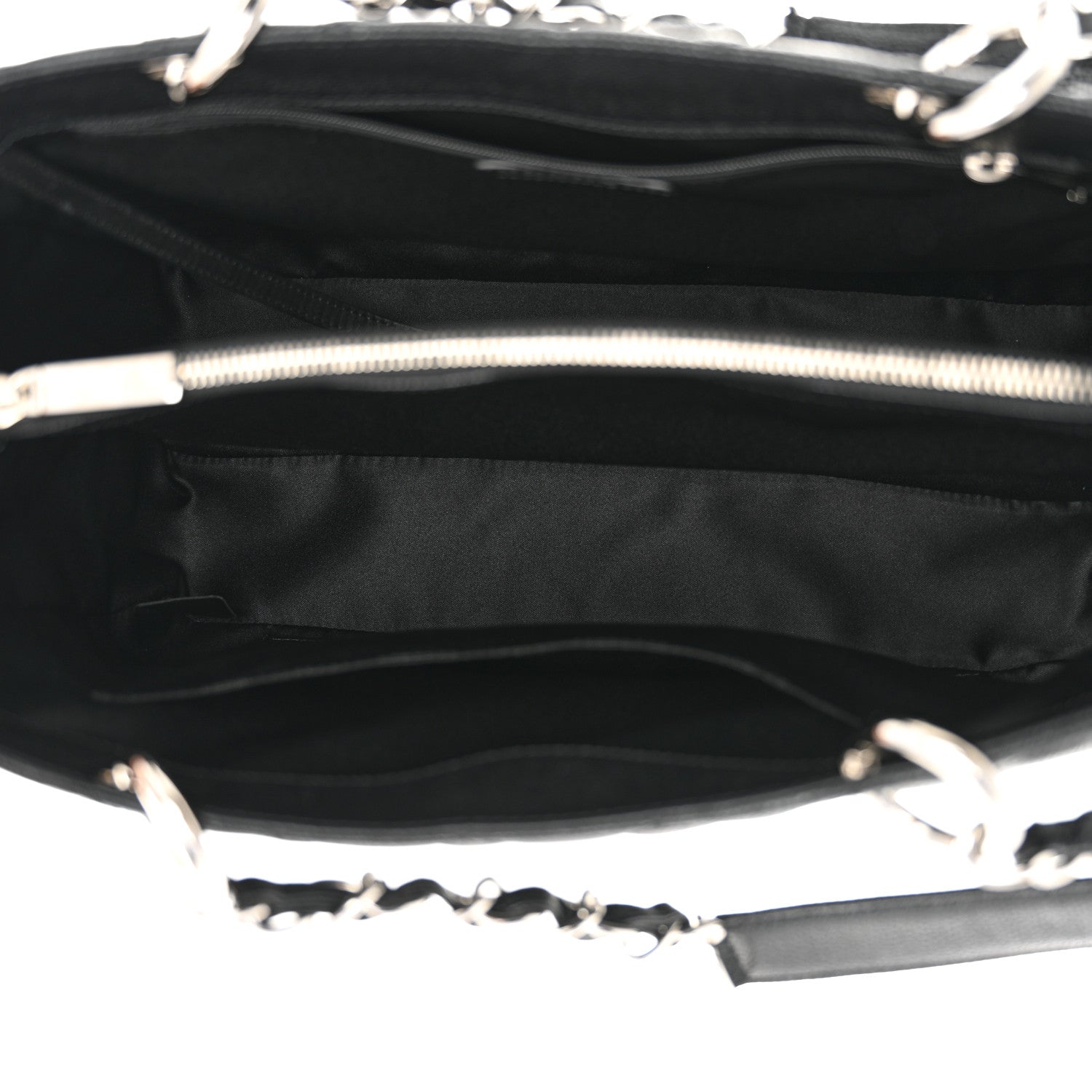 Chanel Caviar Quilted Grand Shopping Tote GST Black 5 of 11