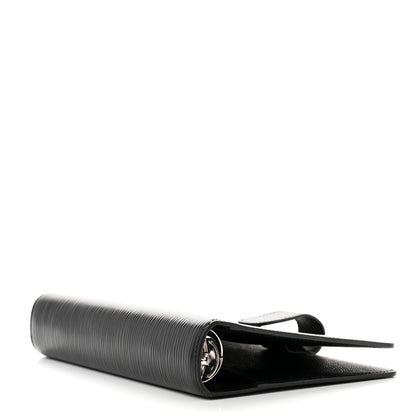 Louis Vuitton Epi Medium Ring Agenda Cover Black 4 of 6