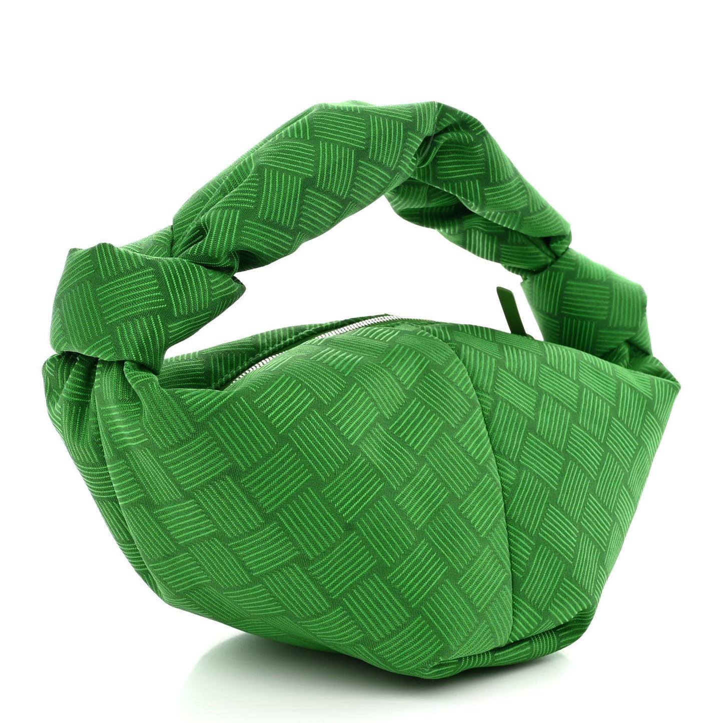 Jacquard Mini Double Knot Bag Green
