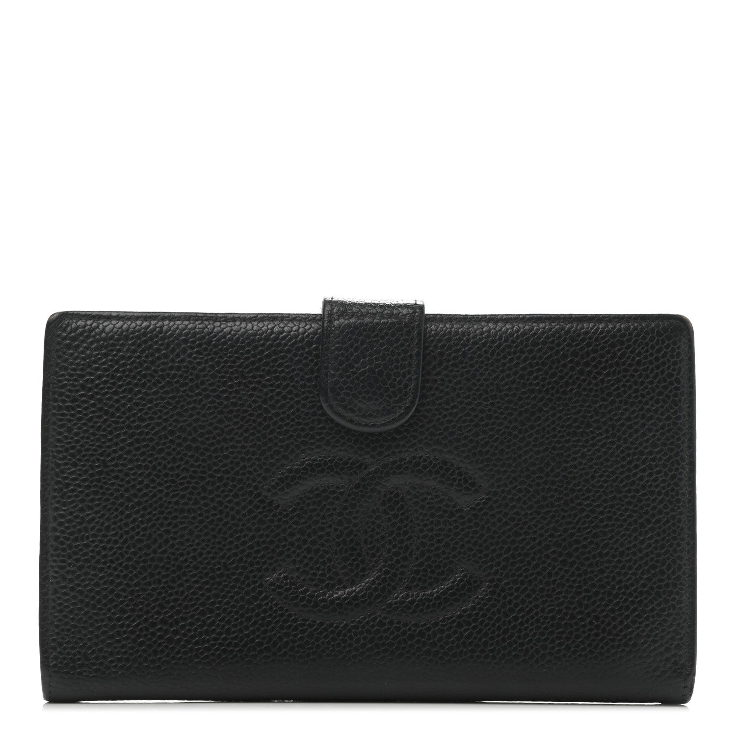 Chanel Caviar Timeless CC French Wallet Black 1 of 4