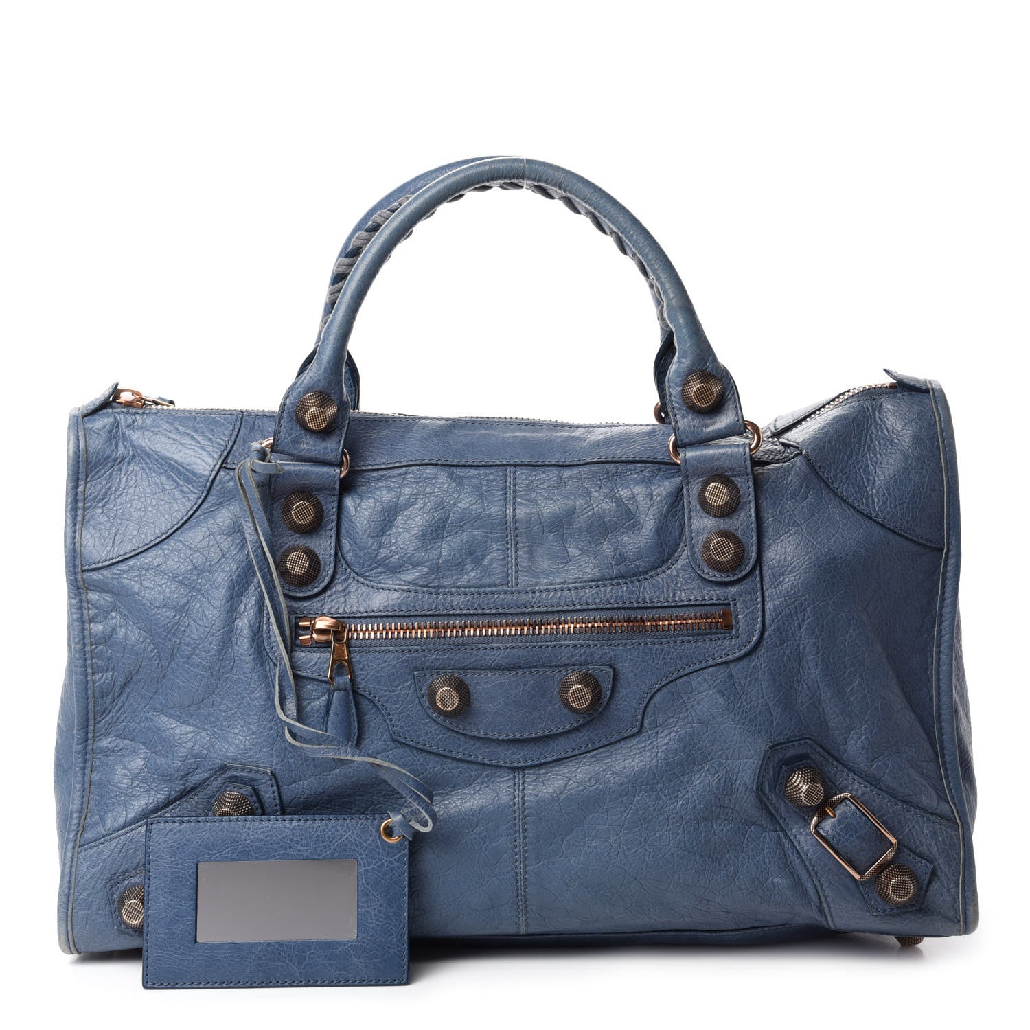 Balenciaga Agneau Giant 21 Rose Gold Hardware Work Atlantique 1 of 12