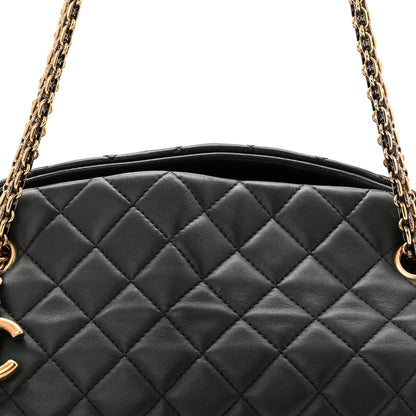 Chanel Lambskin Quilted Medium Just Mademoiselle Black 8 of 10