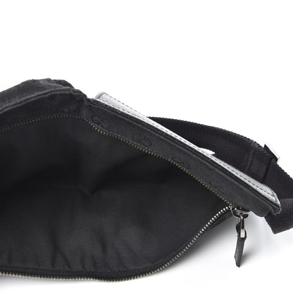 Gucci GG Monogram Double Pocket Belt Bag Black 4 of 8