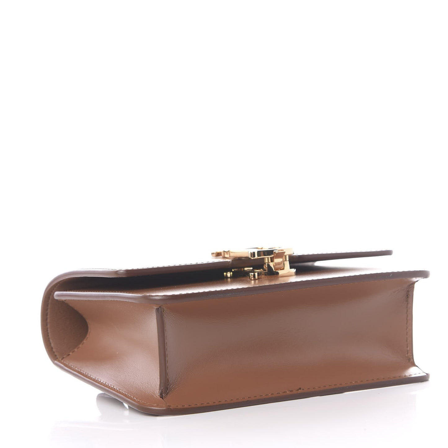 Calfskin TB Belt Bag Malt Brown