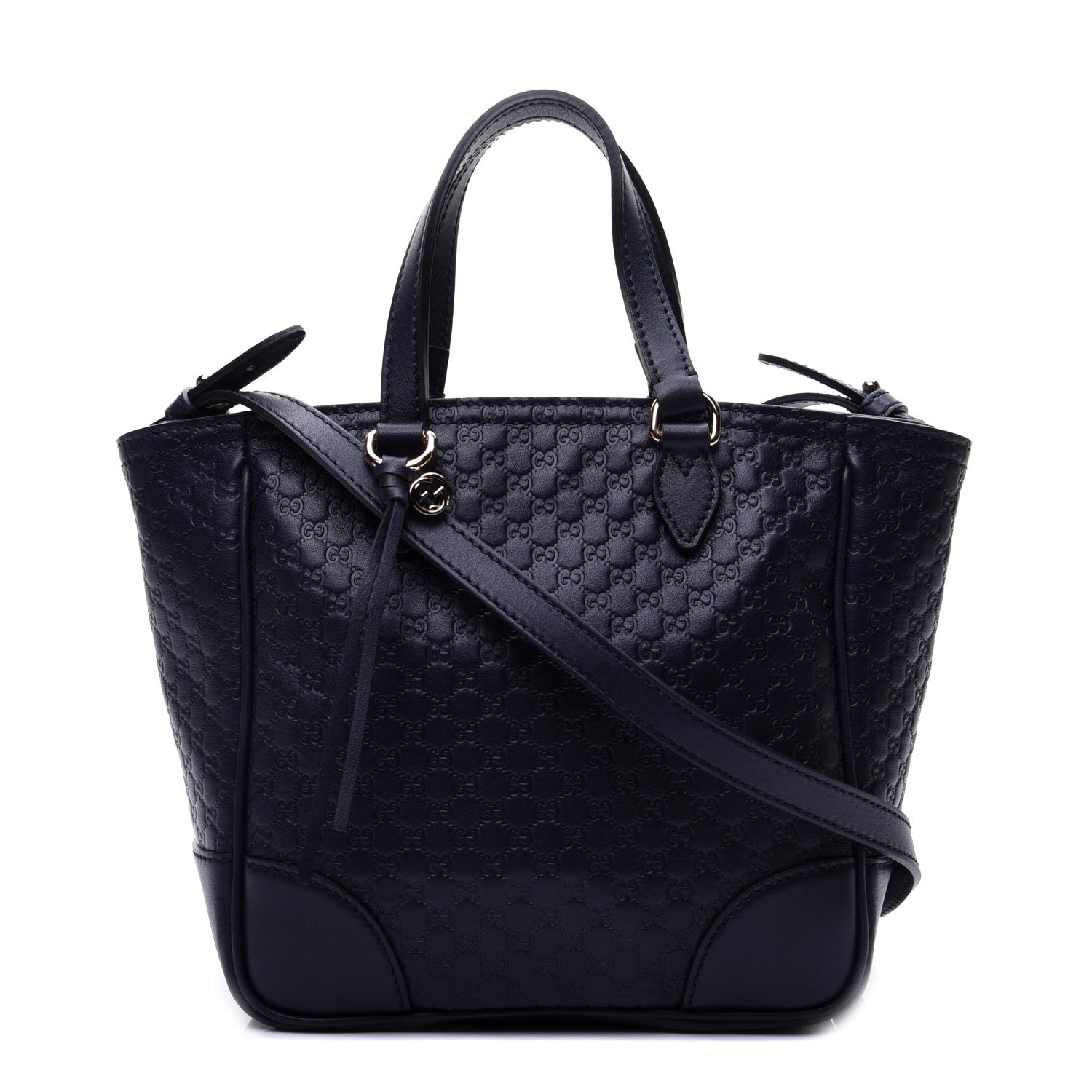 Gucci Microguccissima Small Bree Tote Navy 1 of 12