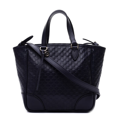 Gucci Microguccissima Small Bree Tote Navy 1 of 12