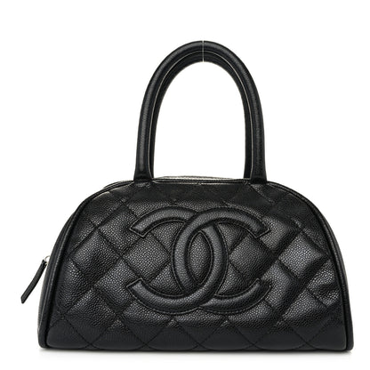 Chanel Caviar Quilted Small Bowler Black 1 of 9