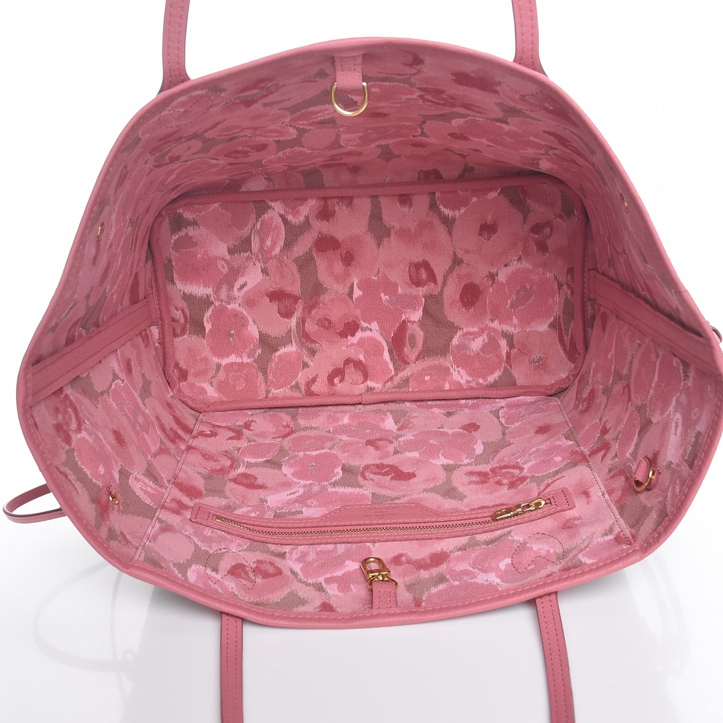 Monogram Articles de Voyage Ikat Neverfull MM Rose Velours