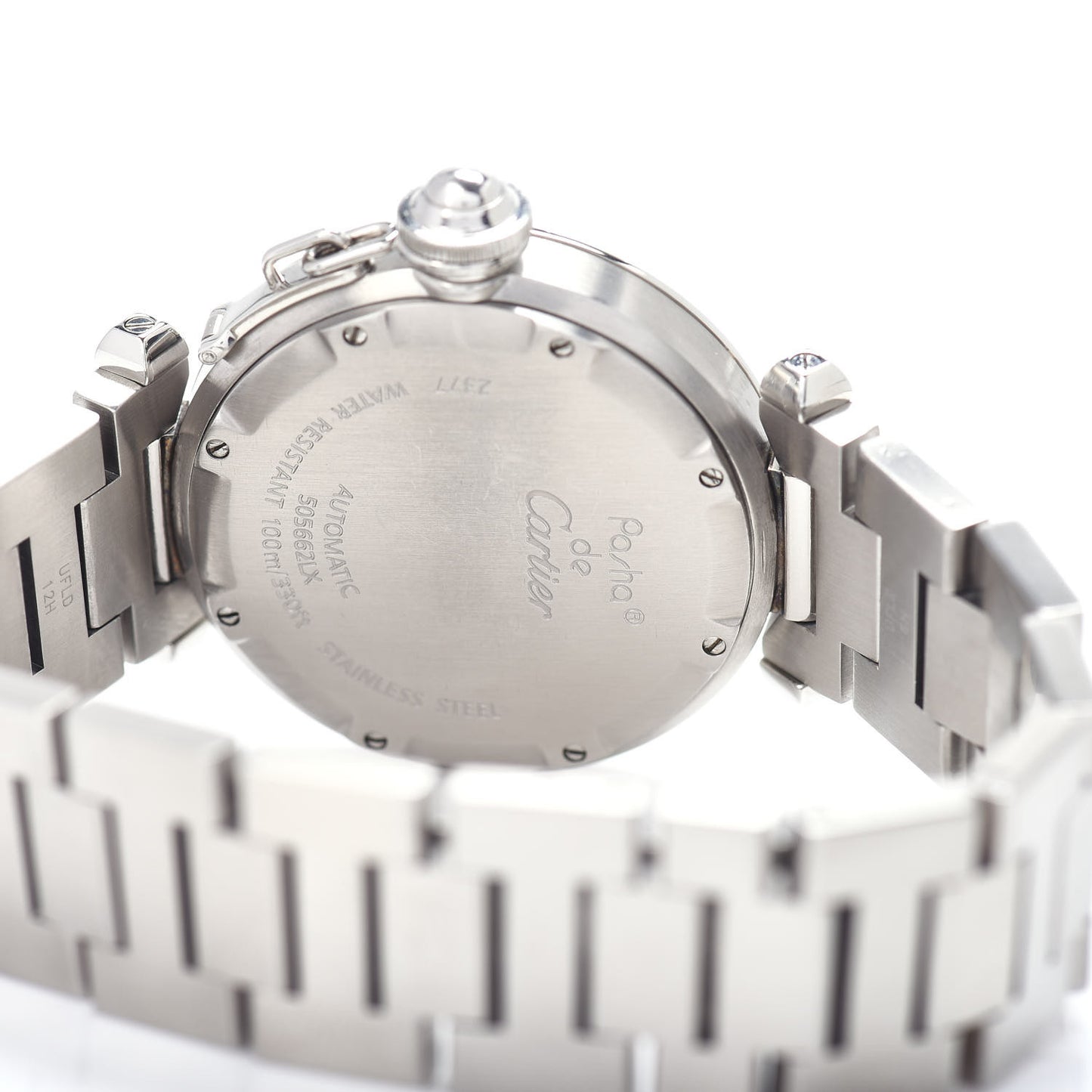 Stainless Steel 35mm Pasha GMT Automatic Watch