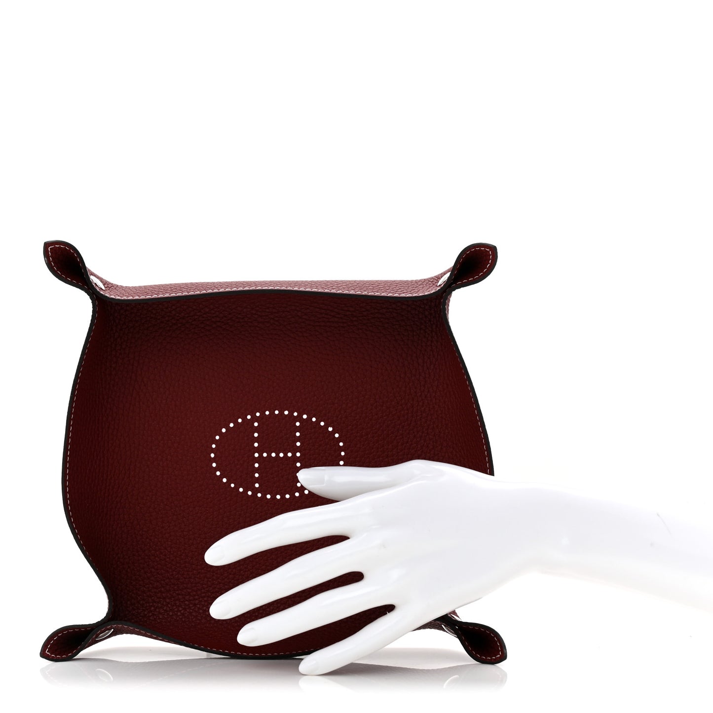 Taurillon Clemence Mises et Relances Change Tray Rouge H