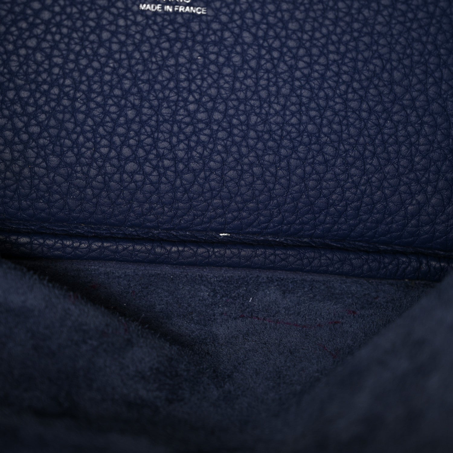 Hermes Taurillon Clemence Picotin Lock 18 PM Bleu Saphir 11 of 12