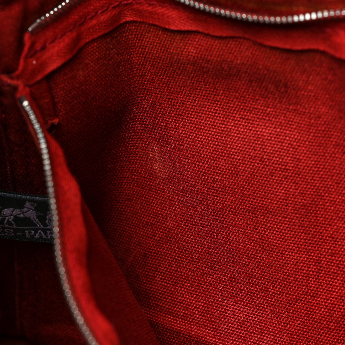Canvas Herline PM Tote Red