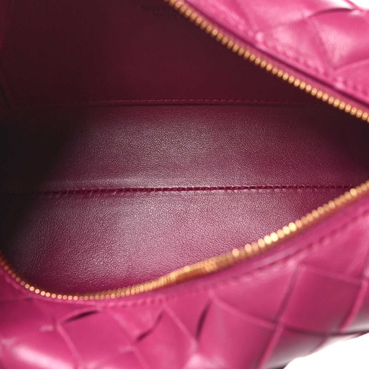 Nappa Intrecciato Mini Loop Camera Bag Cinnabar