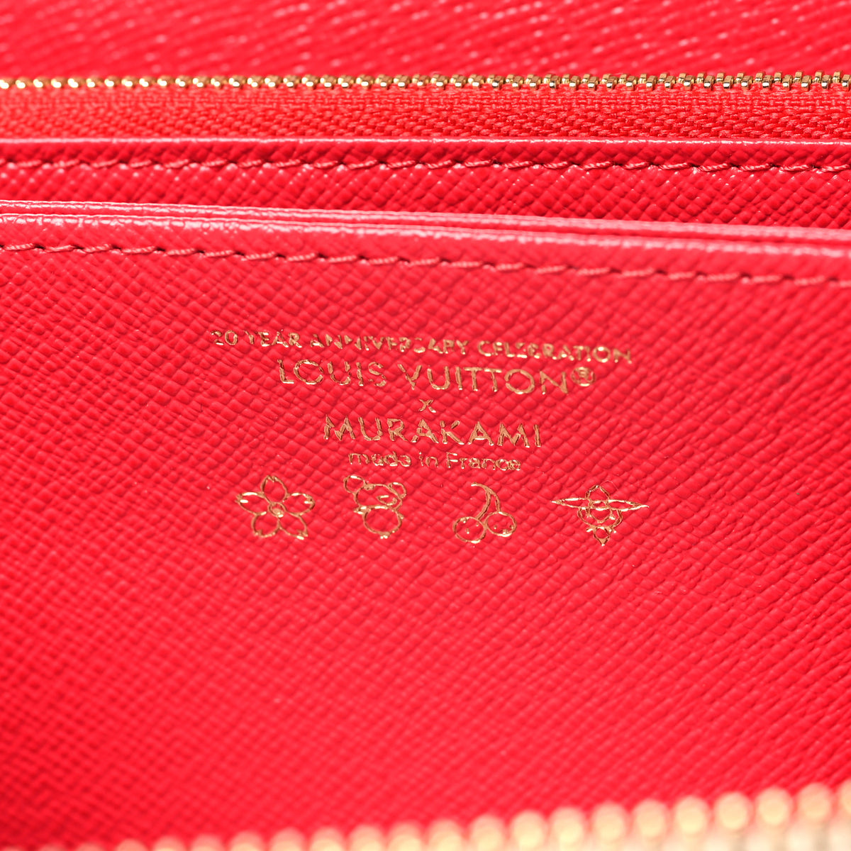 Louis Vuitton LV X TM Monogram Cerises Zippy Wallet White 6 of 6