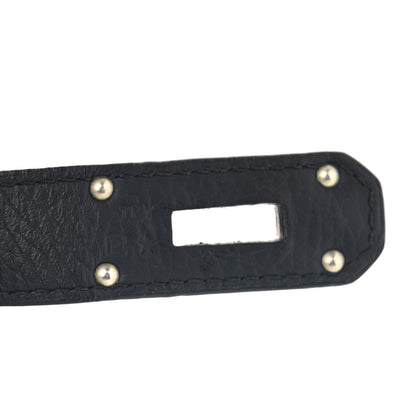 Hermes Taurillon Clemence Jypsiere 34 Black 7 of 11