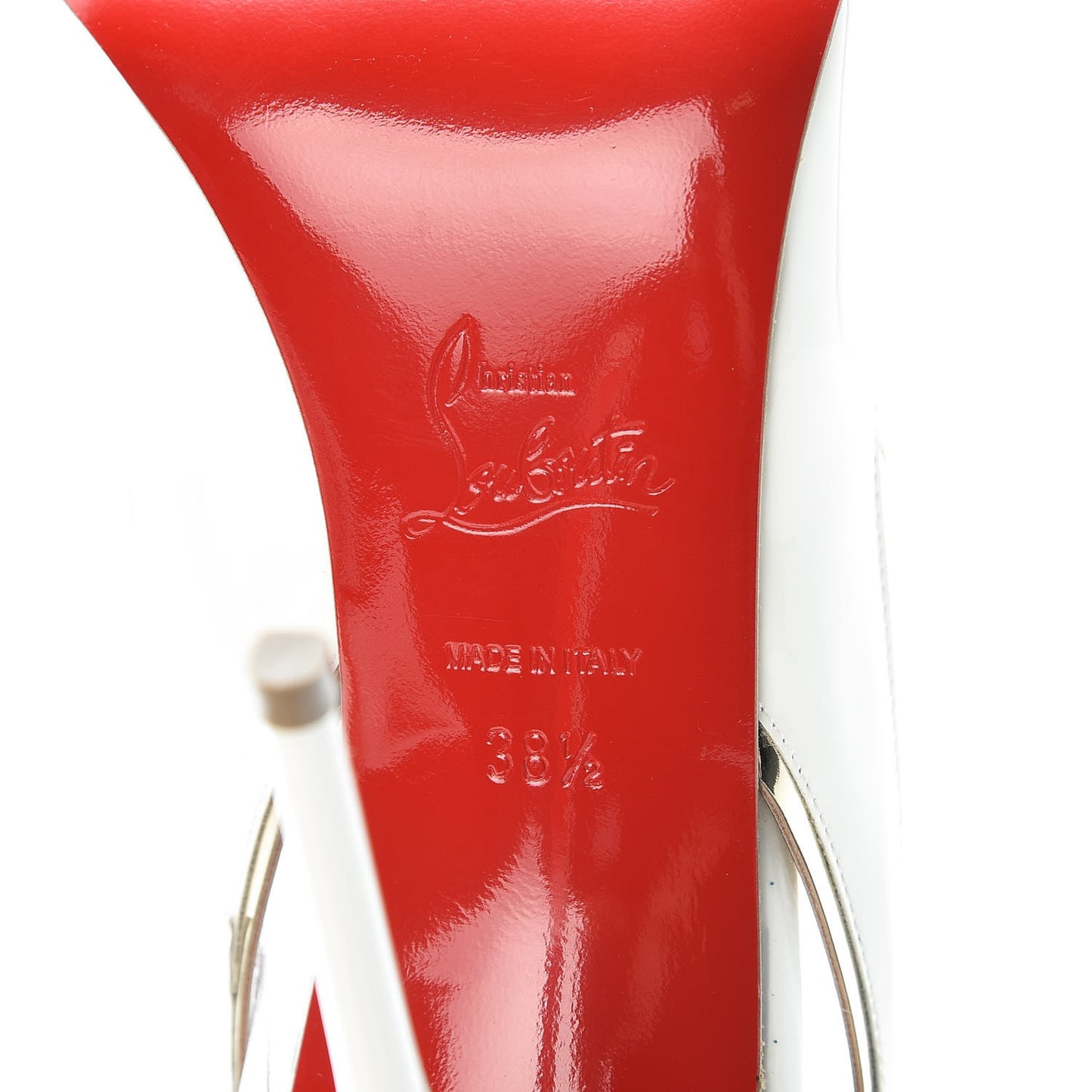 Patent Vinyl Cosmo 554 100 Pumps 38.5 Snow