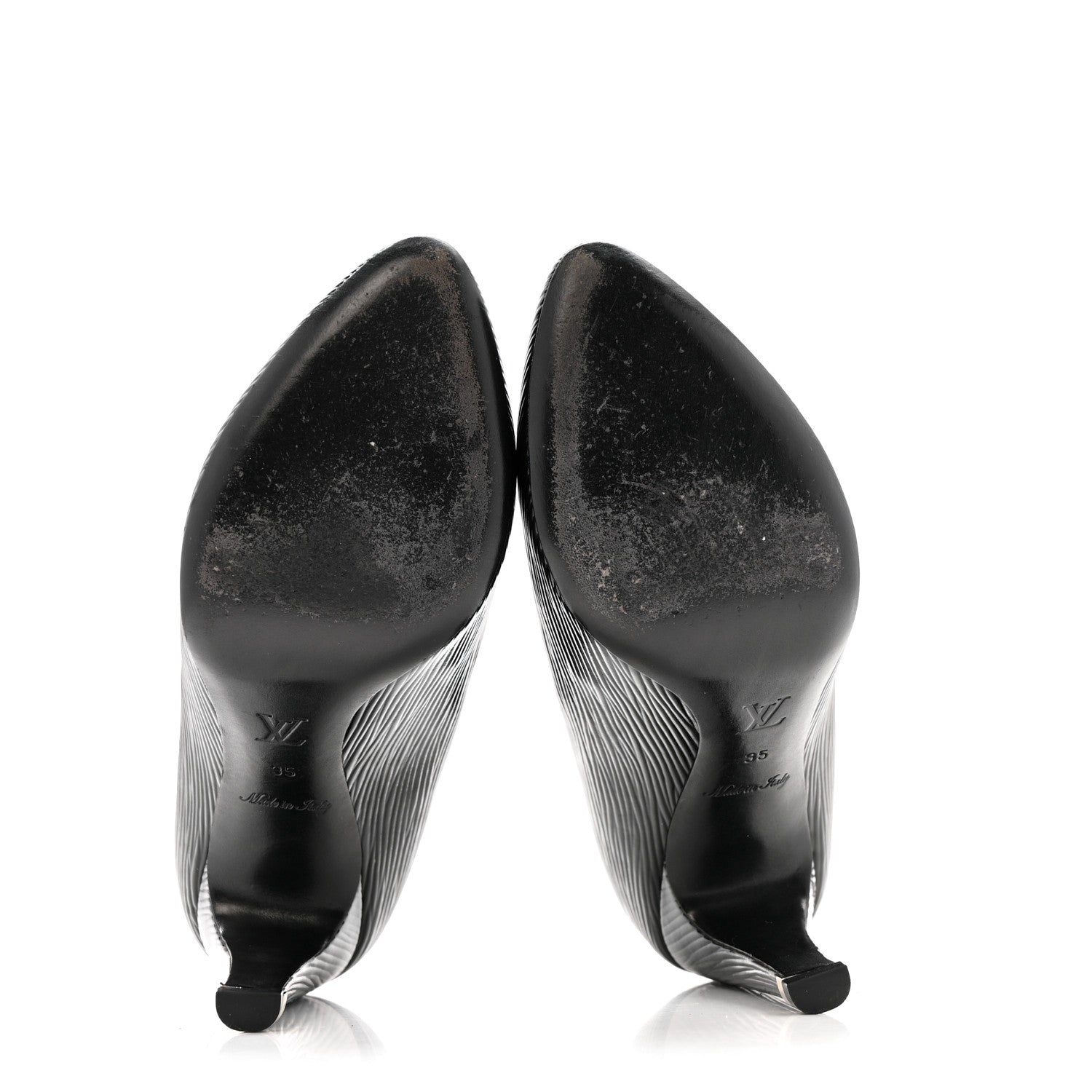 Louis Vuitton Epi Electric Joyce Pumps 35 Black 11 of 24
