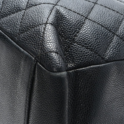 Chanel Caviar Quilted Grand Shopping Tote GST Black 9 of 11