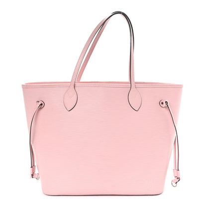 Louis Vuitton Epi Neverfull MM Rose Ballerine 1 of 13