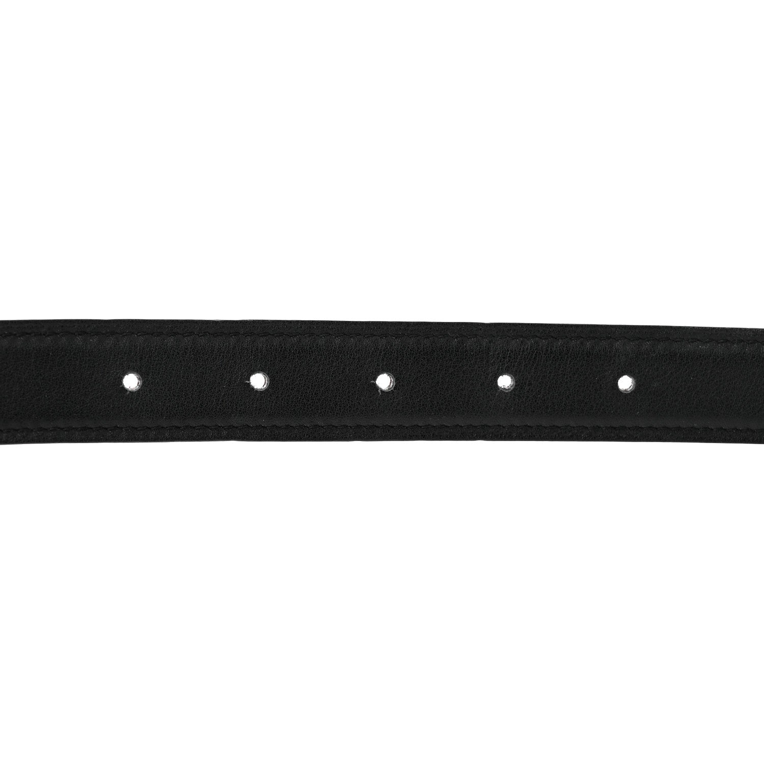 Hermes Swift Epsom 24mm Belt Strap 90 36 Black Etoupe 4 of 6
