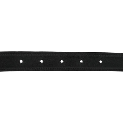 Hermes Swift Epsom 24mm Belt Strap 90 36 Black Etoupe 4 of 6