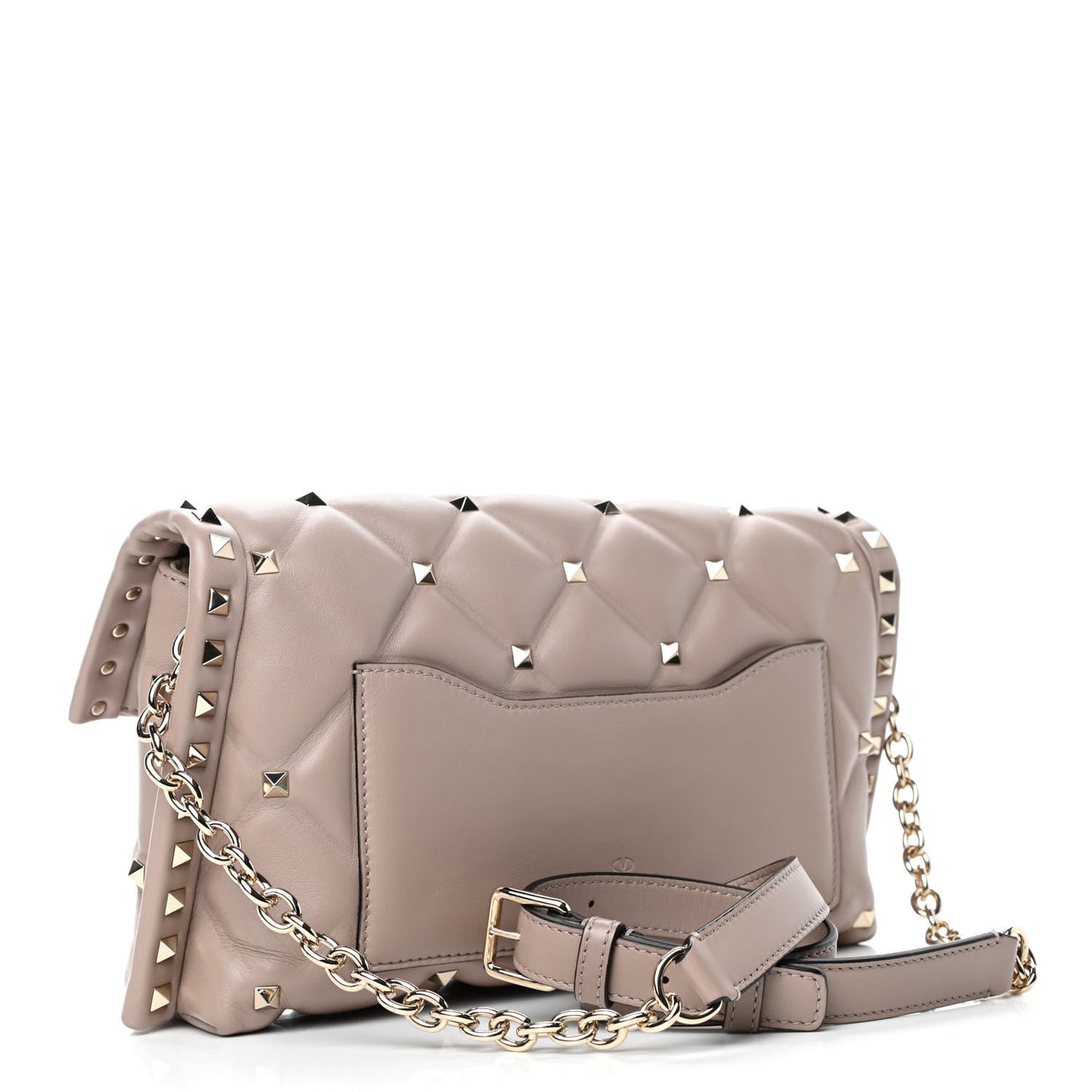 Nappa Candystud Crossbody Poudre