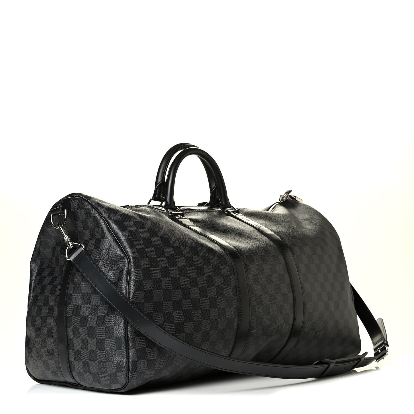 Damier Graphite Keepall Bandouliere 55