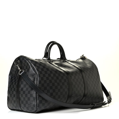 Louis Vuitton Damier Graphite Keepall Bandouliere 55 2 of 8