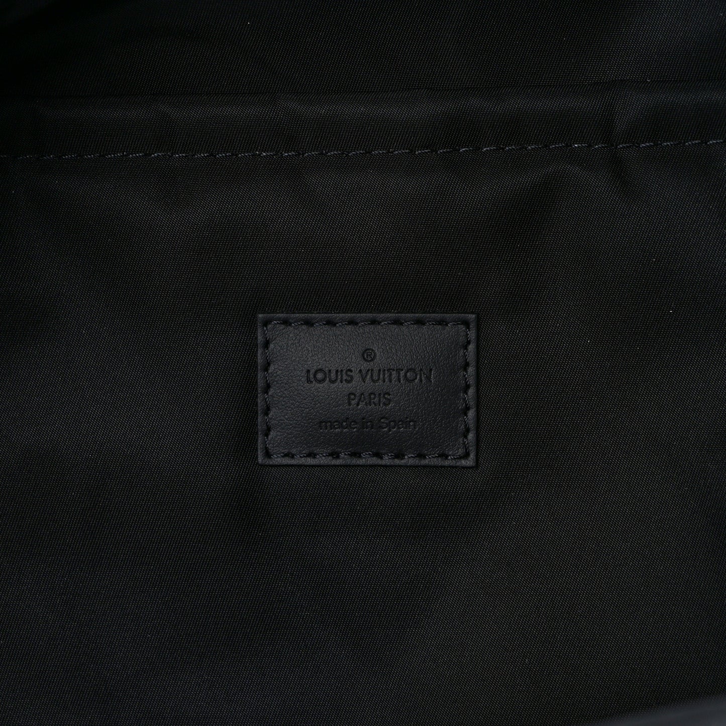Calfskin Monogram Spotlight Comet Backpack Black Borealis