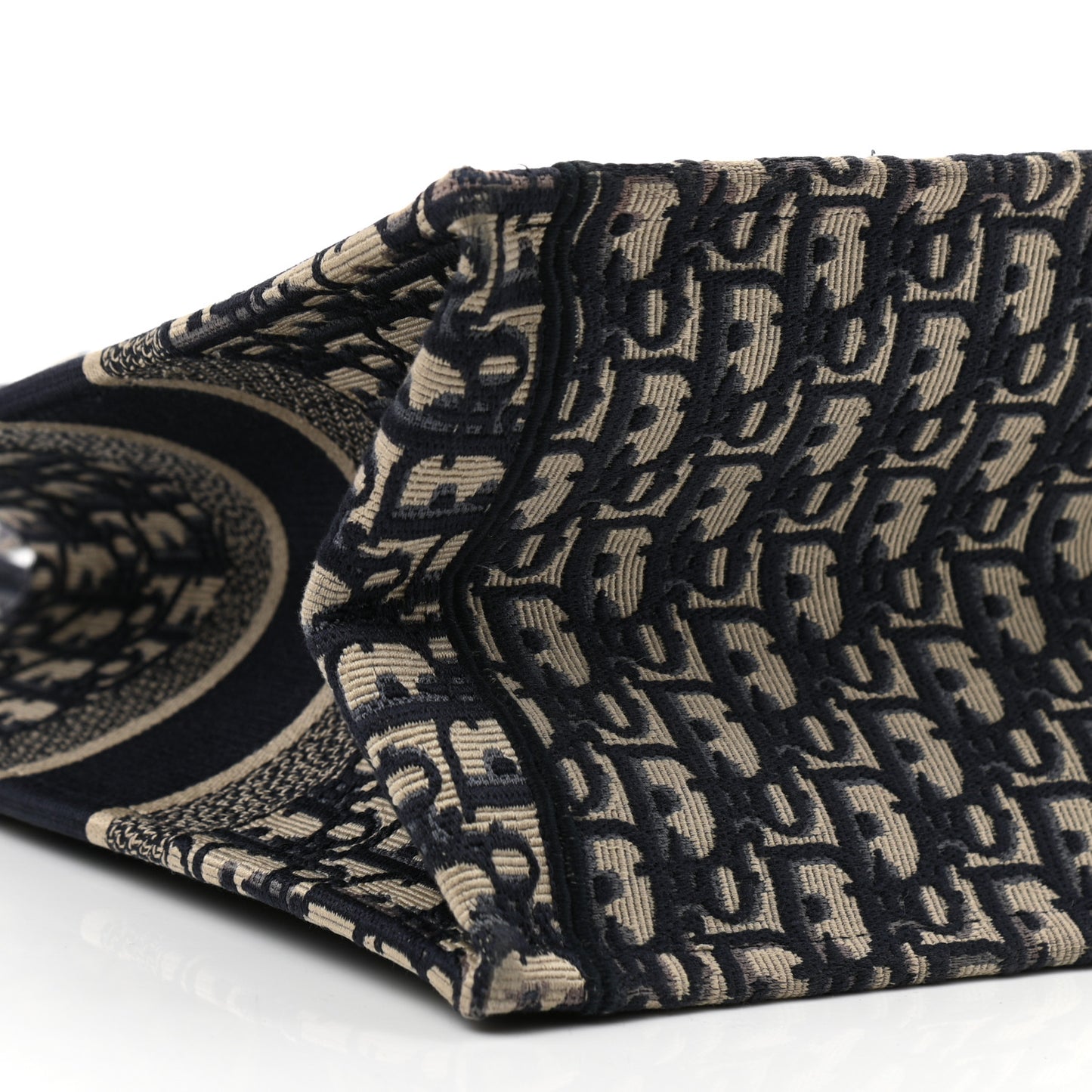 Oblique Medium Book Tote Blue Multicolor