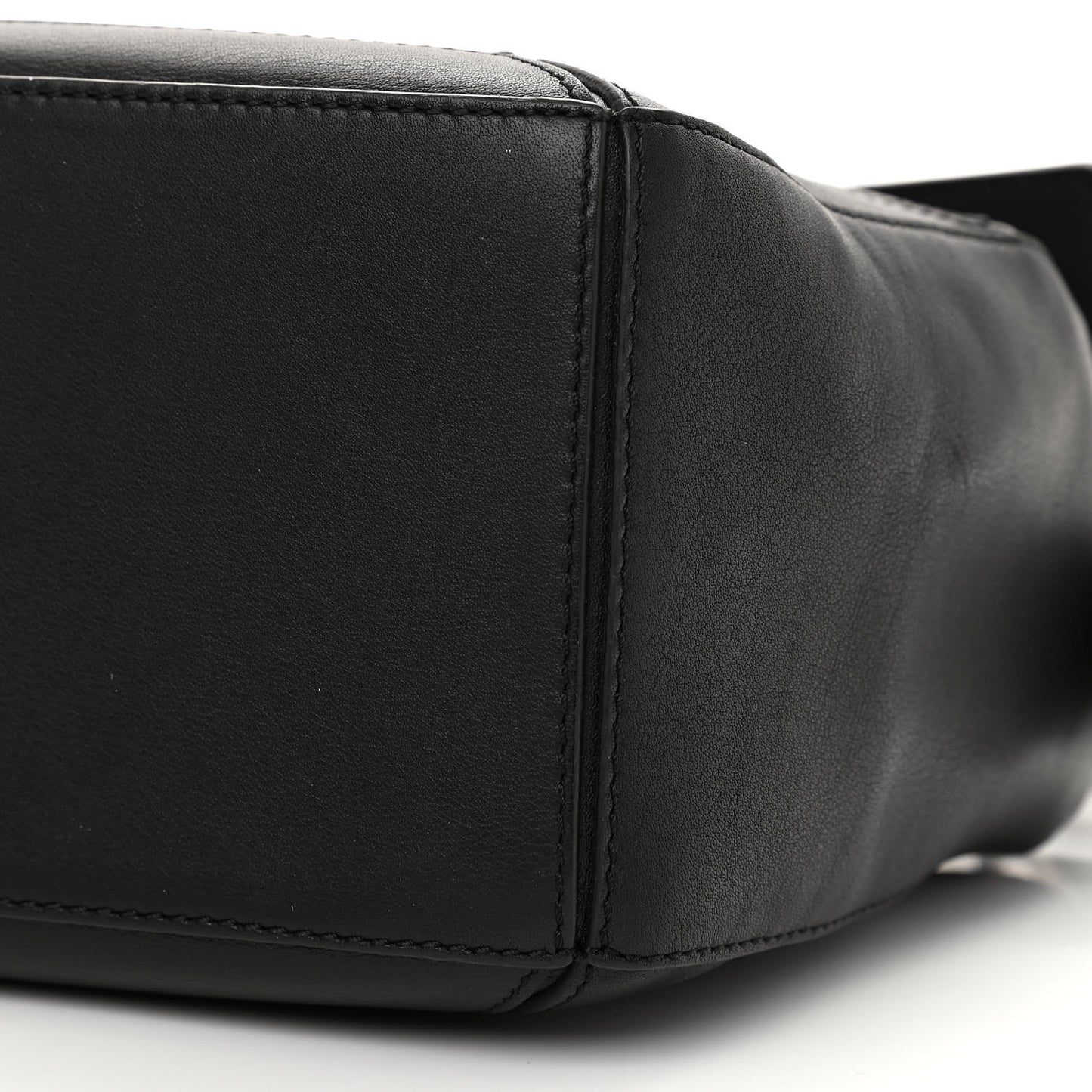 Calfskin Small Puzzle Bag Black