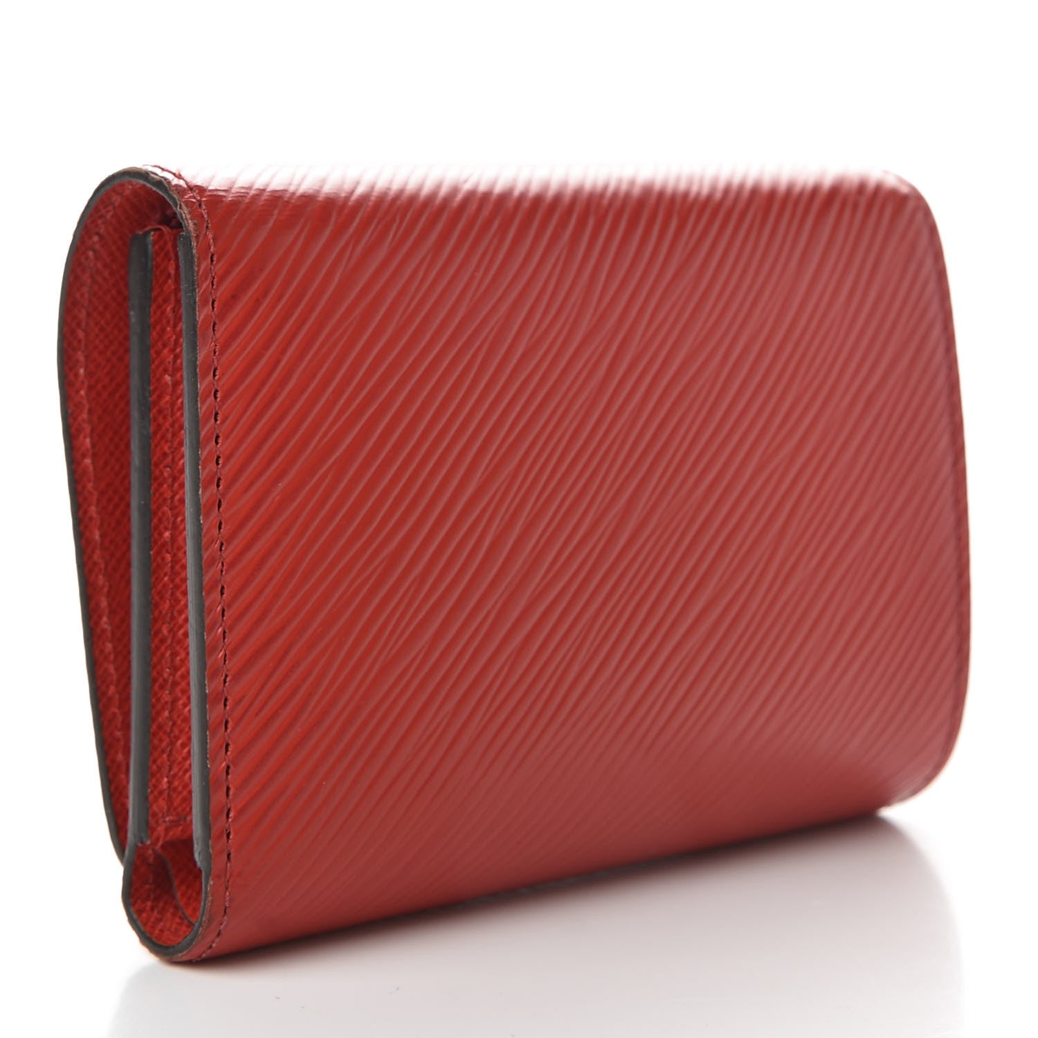Louis Vuitton Epi Twist Compact Wallet Coquelicot 3 of 6